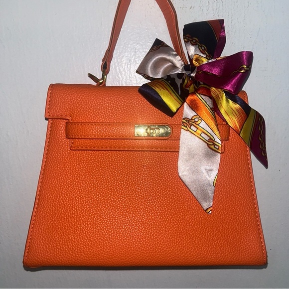 One Twilly Handbag Headband Neck Scarf - Picture 12 of 15